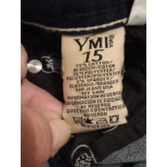 YMI Junior Size 15 Jean Capris - Picture 8 of 9